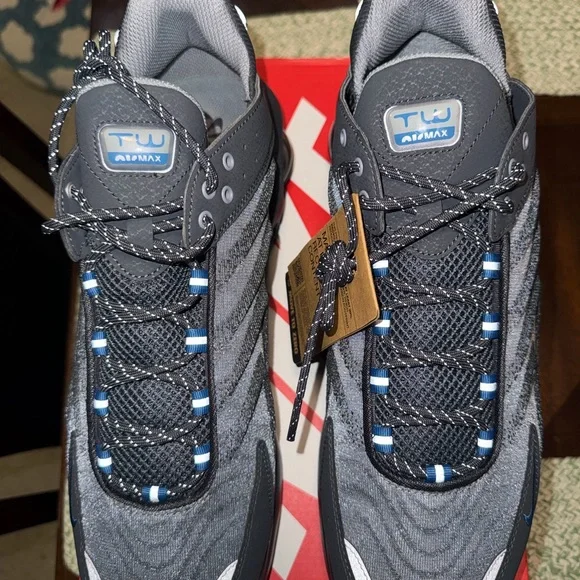 Nike Air Max TW NN Men's Gray and Black Sneakers size 13 new!! - Picture 8 of 9